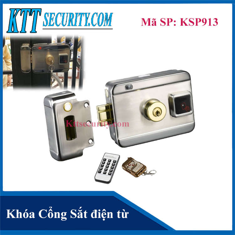 Khóa cổng sắt điện từ